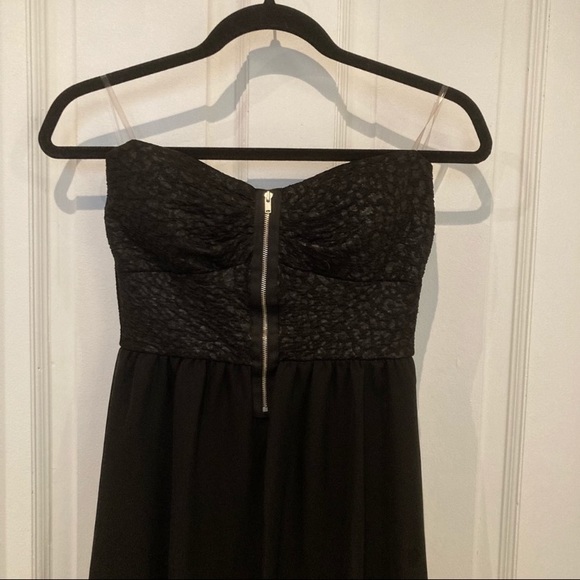 Goth/Punk Strapless Dress - Picture 2 of 7